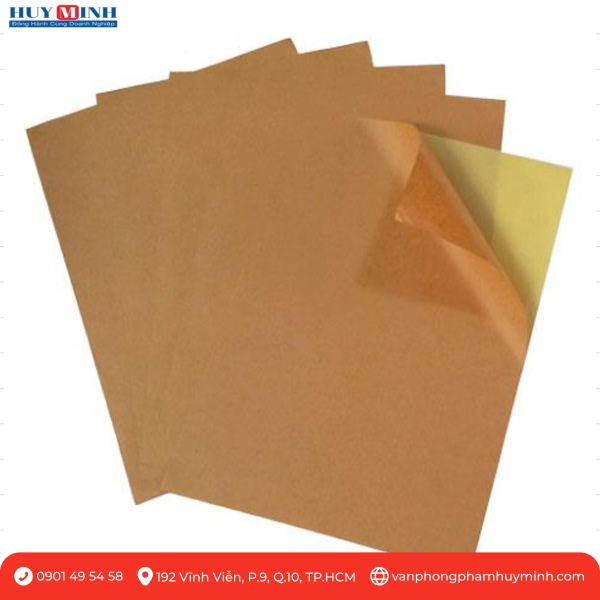 Giấy Decal Da Bò, Xanh, Vàng  Độ Bền Và Sắc Nét Trong Từng Chi Tiết