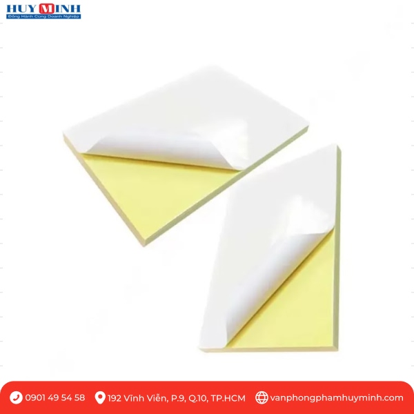 Giấy Decal Da Bò, Xanh, Vàng  Độ Bền Và Sắc Nét Trong Từng Chi Tiết
