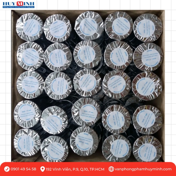 >> Mua ngay: Giấy in bill tính tiền siêu thị K57