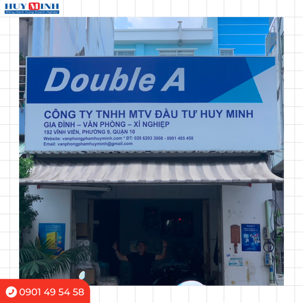 Huy Minh - Đại lý phân phối văn phòng phẩm giá rẻ tại TP Hồ Chí Minh