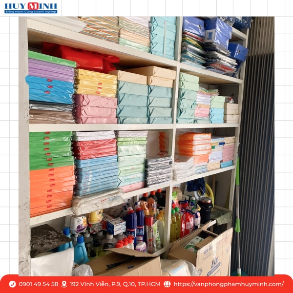 Huy Minh - Thiên đường văn phòng phẩm Quận 10: Đa dạng, chất lượng, giá ưu đãi!